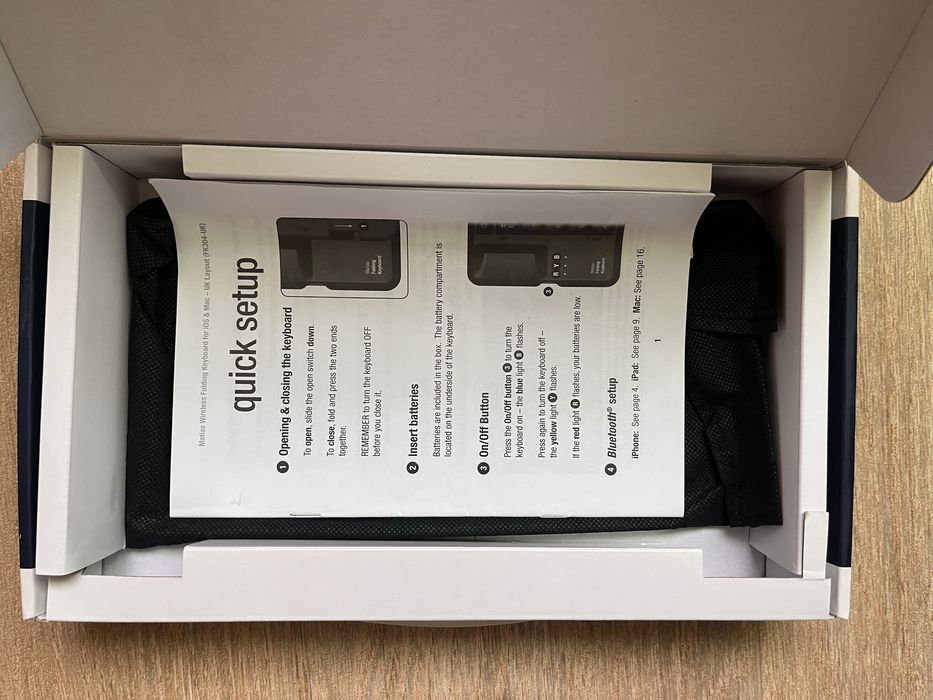 Сгъваема клавиатура Matias