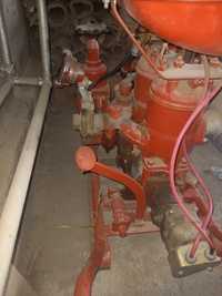 Мотопомпа пожарная насос для воды высокого давления на бензине 75 тонн