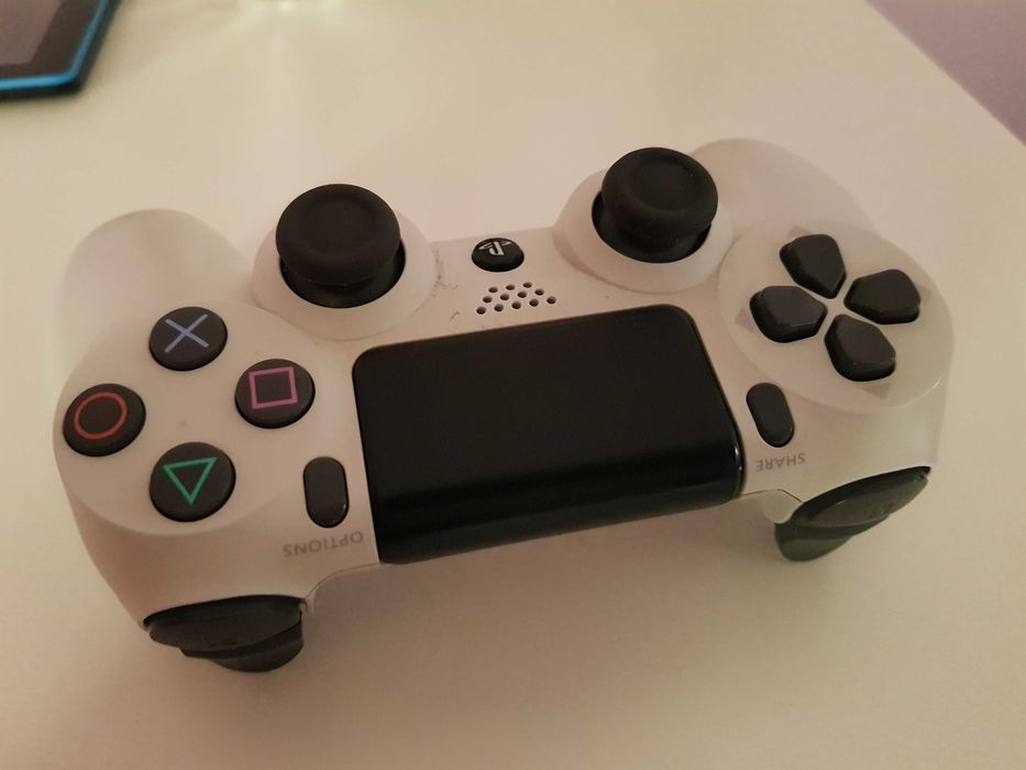 Controller Sony DualShock 4 – White Edition – Funcțional