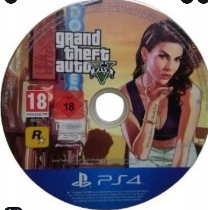 Продам диск гта 5 ps4