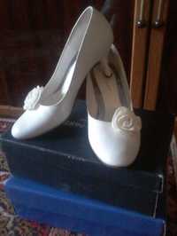 туфли свадебные белые