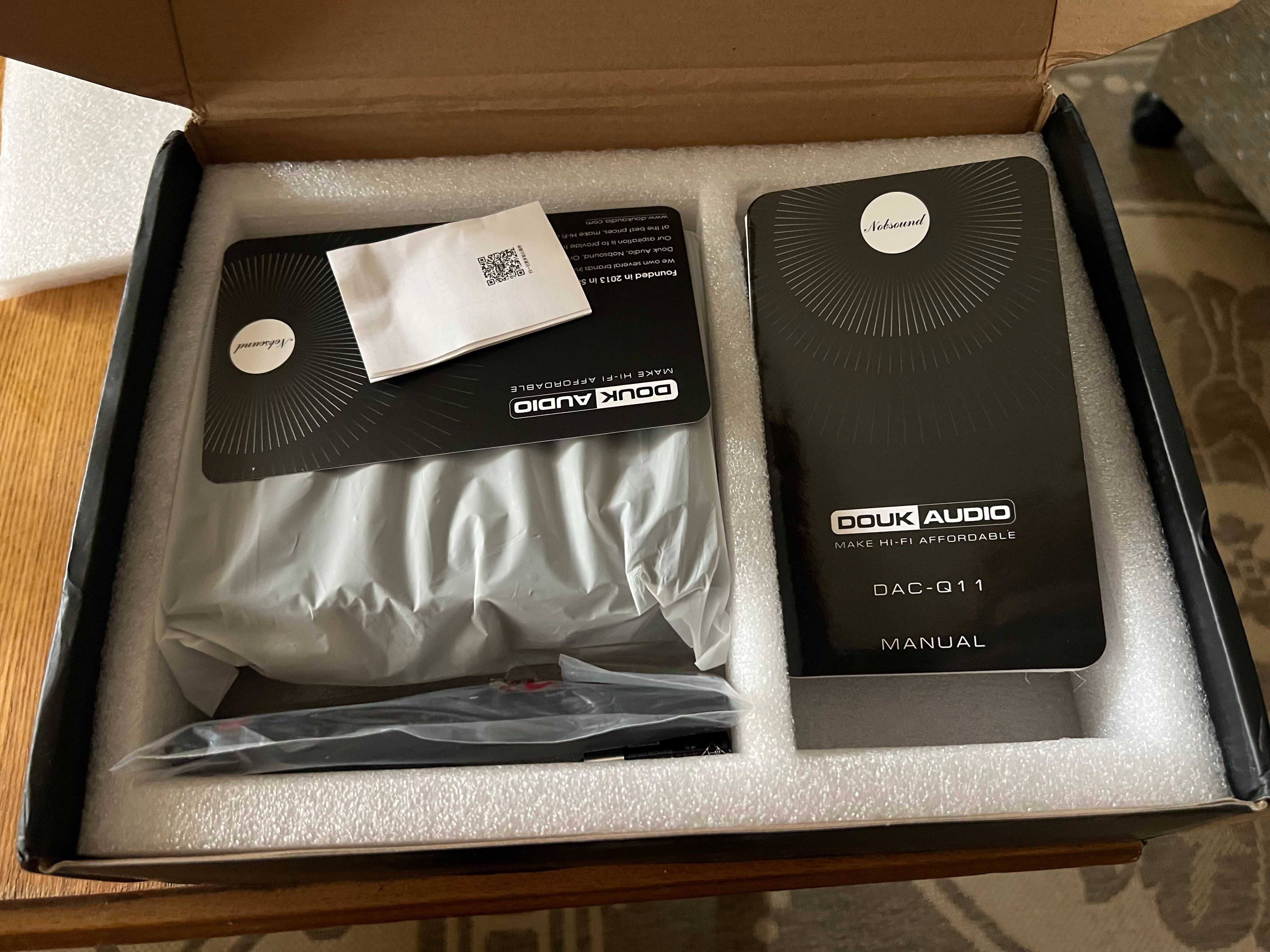 DOUK AUDIO DAC Q11 цап с чипами AK4493+ESS9038Q2M
