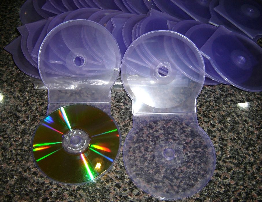 Новые защитные обложки для дисков (50 тг за 1 шт, 40 шт)