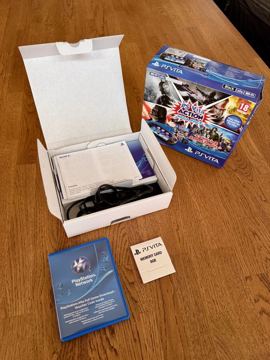 PS Vita Slim - Разопакована, практически нова, кутия, Бартер!