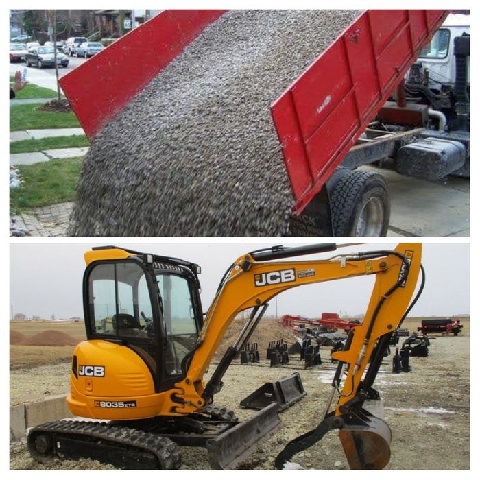 Nisip margariatar, pamant gazon, pamant gradina, moloz constructii