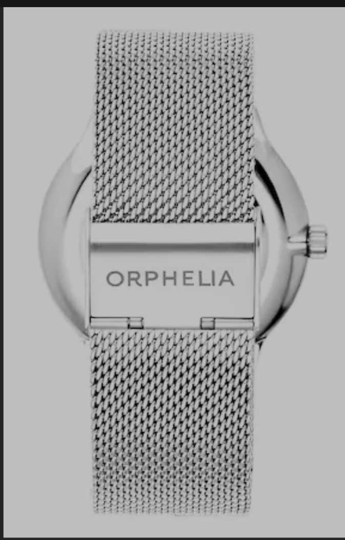 Ceas de mana - Orphelia - bratara metalica cu model plasa