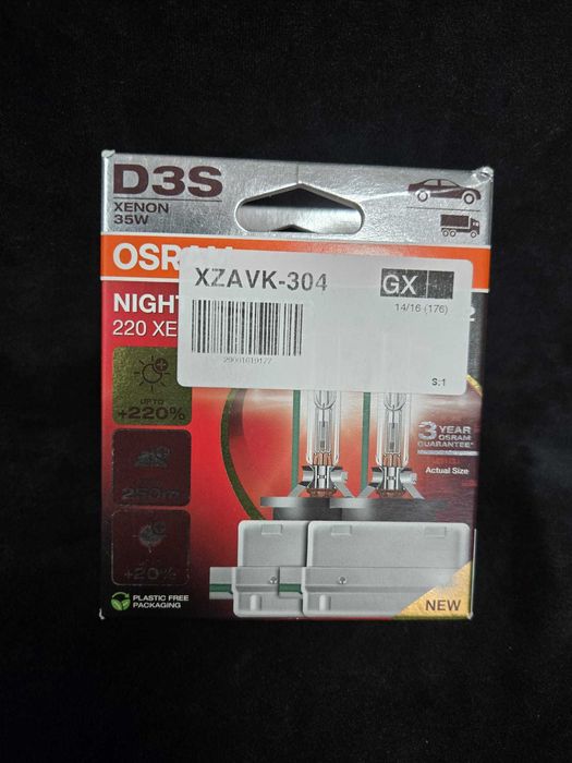 Becuri auto OSRAM D3S Xenon 35W,