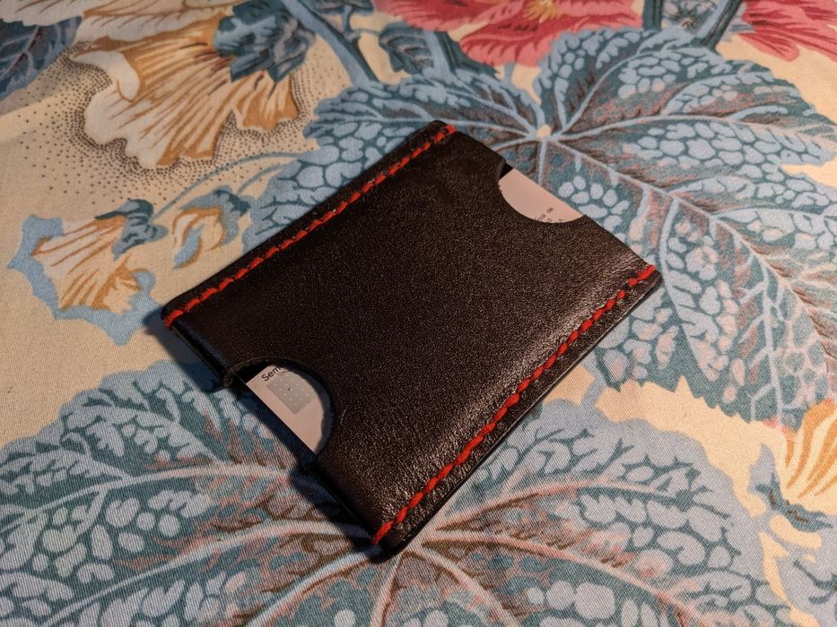 Portofel Slim. Port Card Hand Made Leather