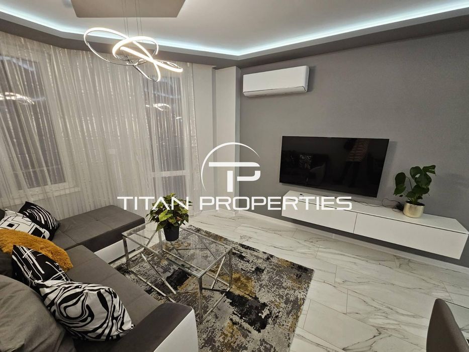 Дава се под наем Двустаен апартамент в Бургас, Меден рудник - зона А - 56 кв.м за 382.5 € - Снимка #1