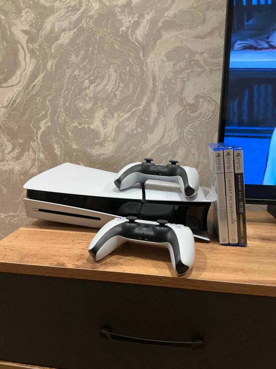 PS5 Slim 1 tb с дисководом