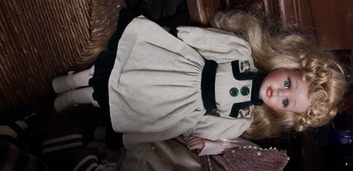 Papusi mari de colectie din portelan