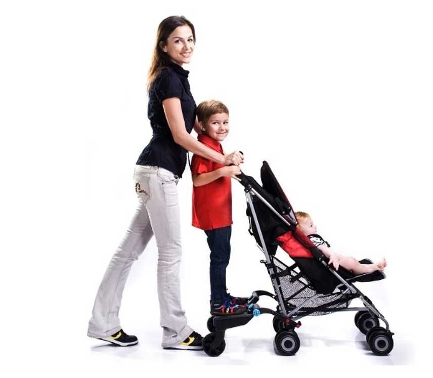 Lascal BuggyBoard Mini Универсална степенка за количка за второ дете