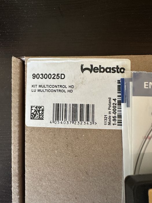 Нов Терморегулатор Webasto Multi/Smart Control 12/24V