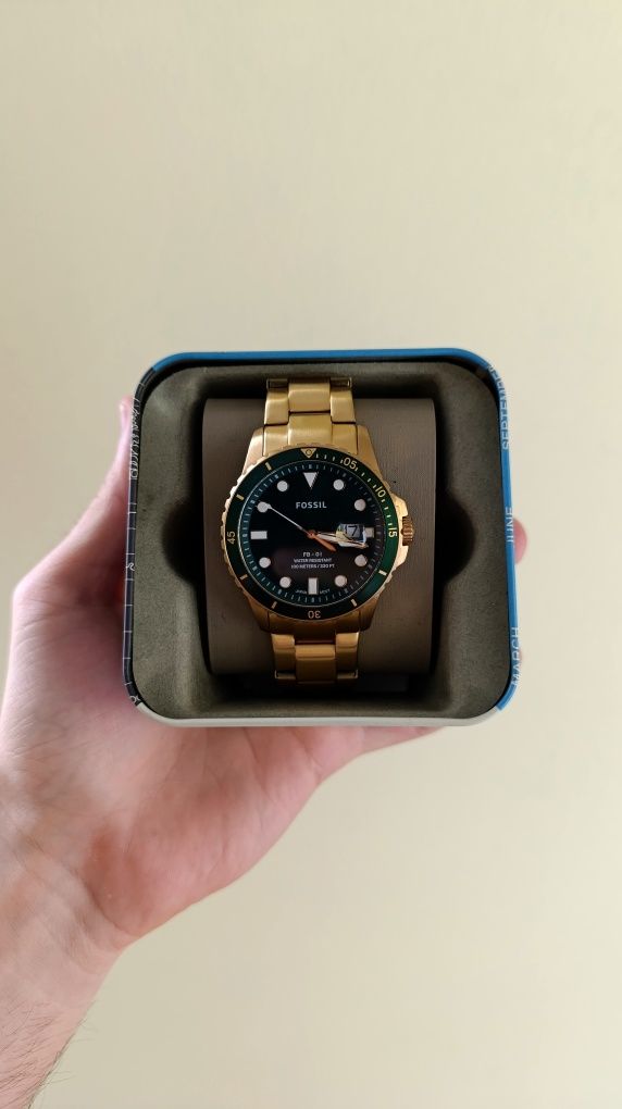 Fossil FB-01 Green Dial