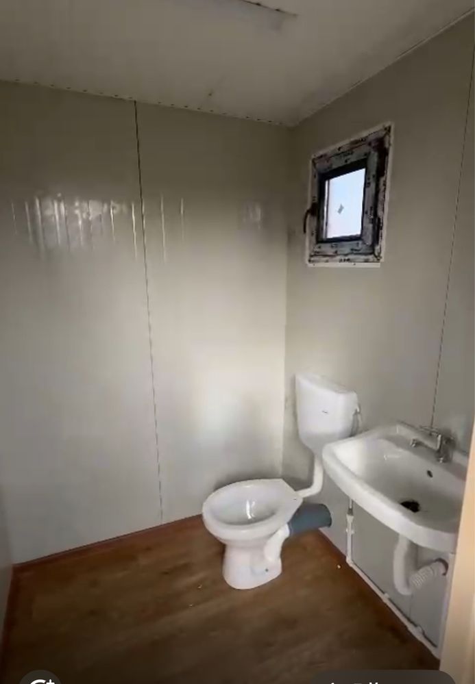 Vand container modular cu baie. Pret cu TVA inclus.