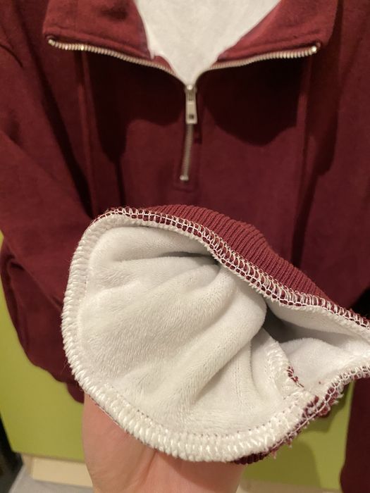 Свитшот с начёсом теплые