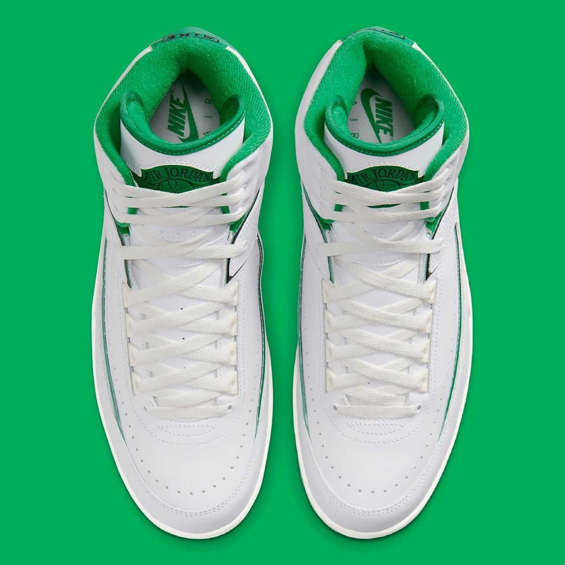 JORDAN 2 Retro "Lucky Green" 43 100% original