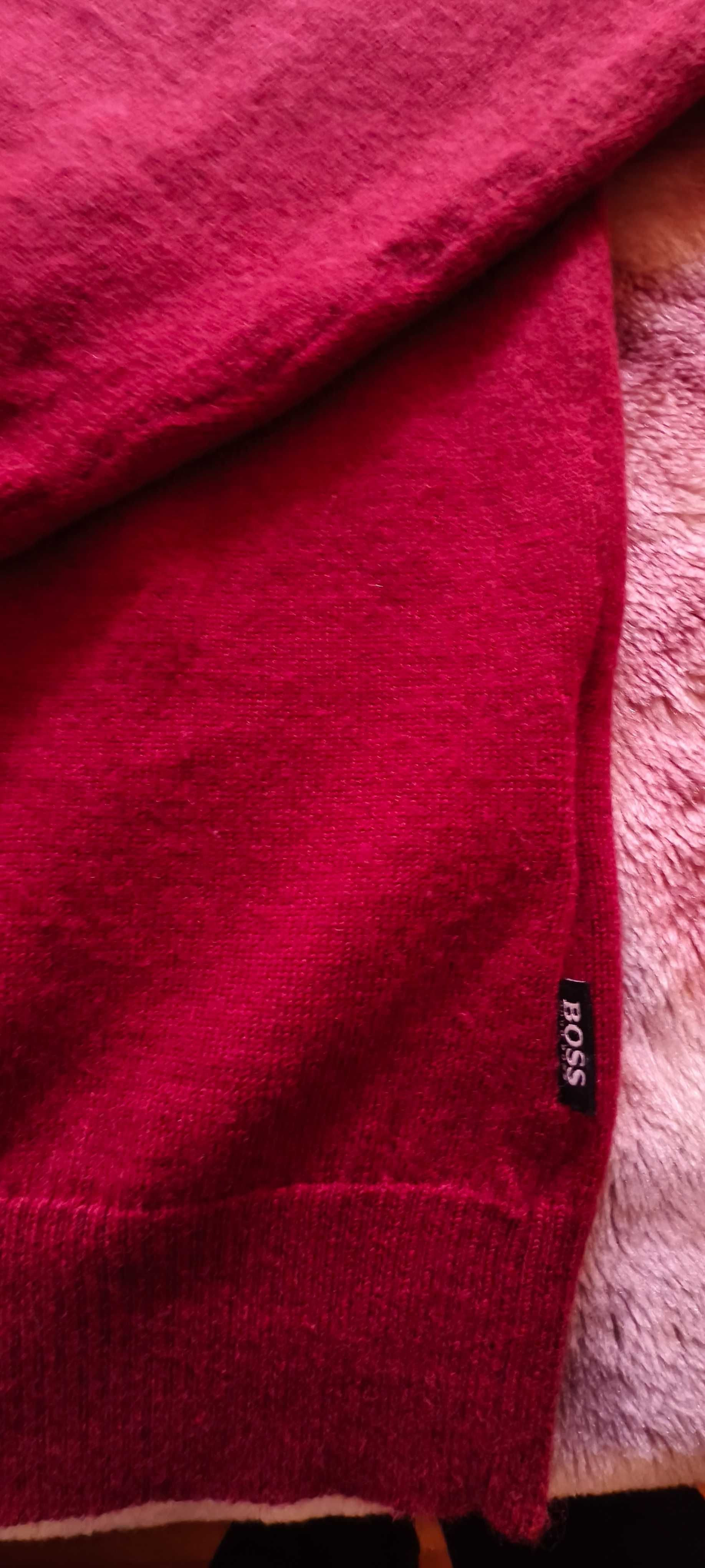 Pulover bărbați Hugo Boss, lână extrafină,XL