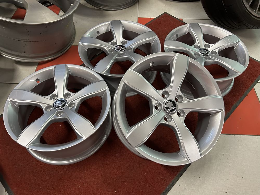 15 цола 5х100 Audi A1 A3 VW Polo Golf 4 Skoda Scala  Fabia Rapid Нови