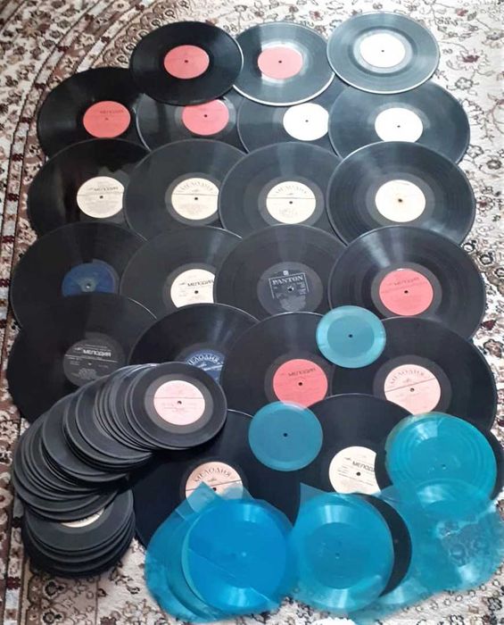 Виниловые пластинки для поделок и декора винтажные СССР