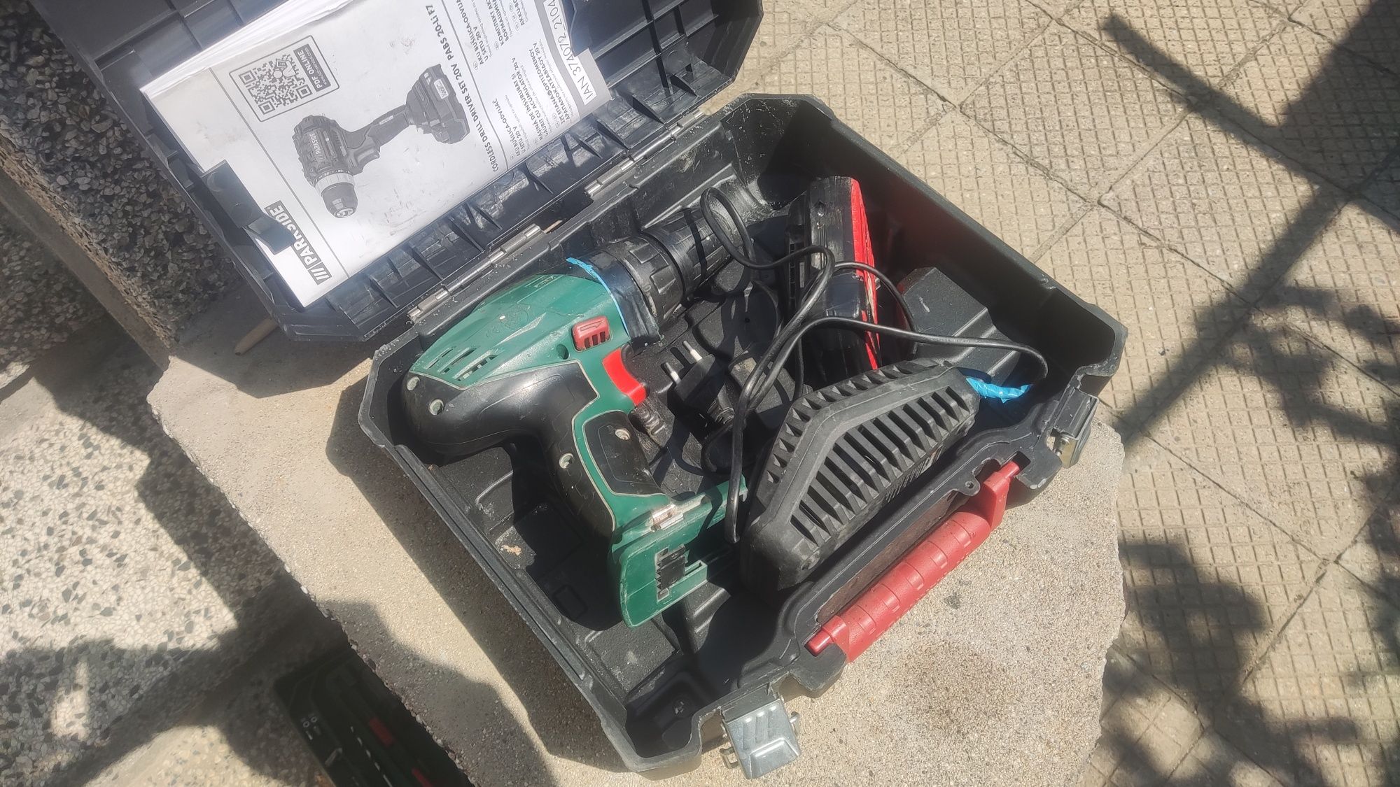 Винтоверт акумулаторен Parkside 20V