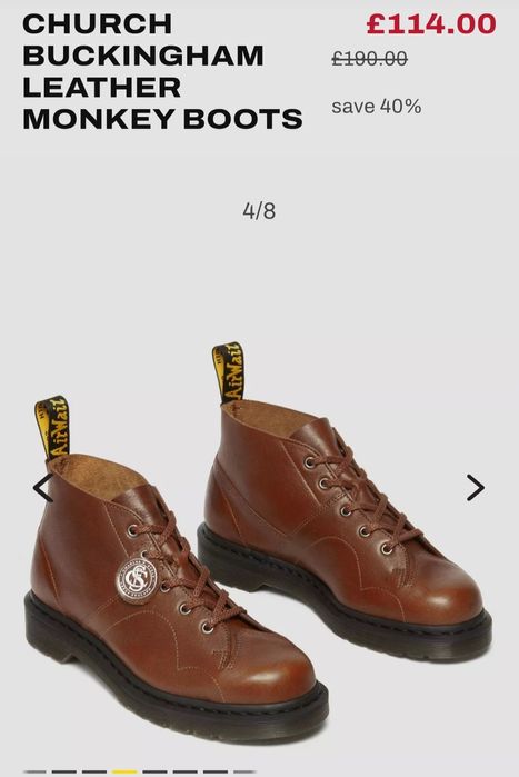 Ghete Dr.Martens piele naturală Nr.44