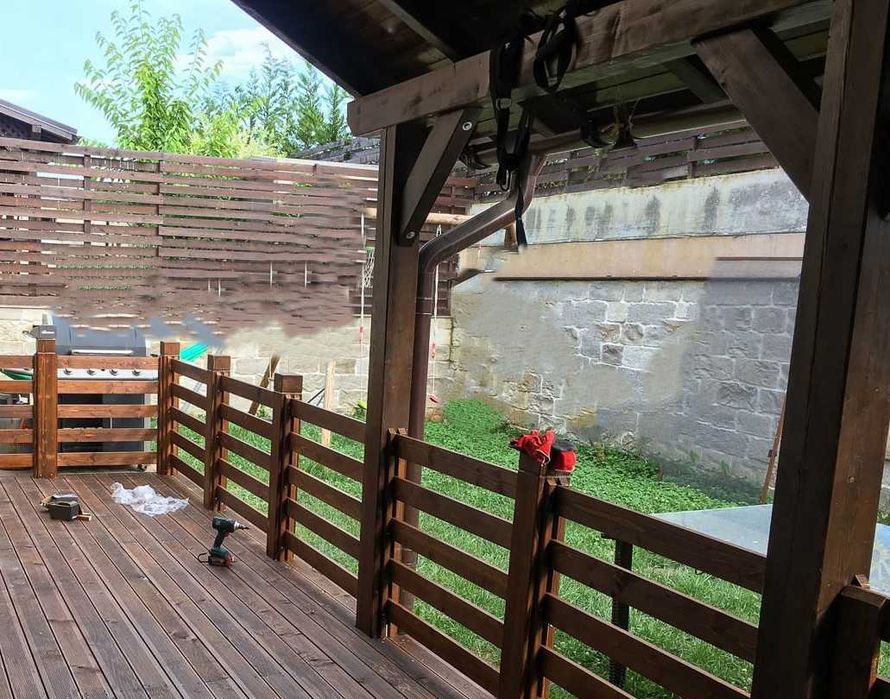 Foișoare și terase din lemn – la comandă, Cluj și împrejurimi