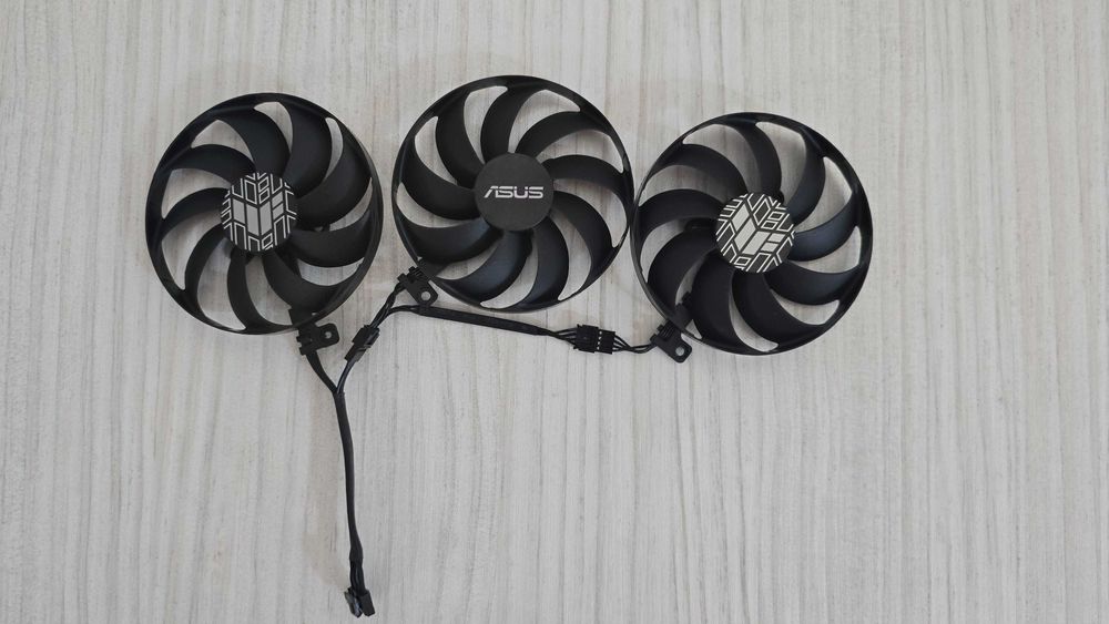 Set ventilatoare GPU Asus TUF RTX 3070, RTX 3080 si RTX 3090