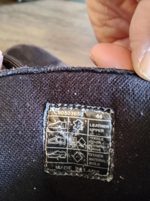 Зимни боти BOSS естествен велур