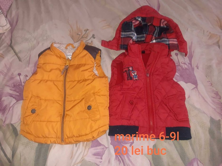 Vand lot mare de haine vara-toamna, markmea 3luni-2 ani