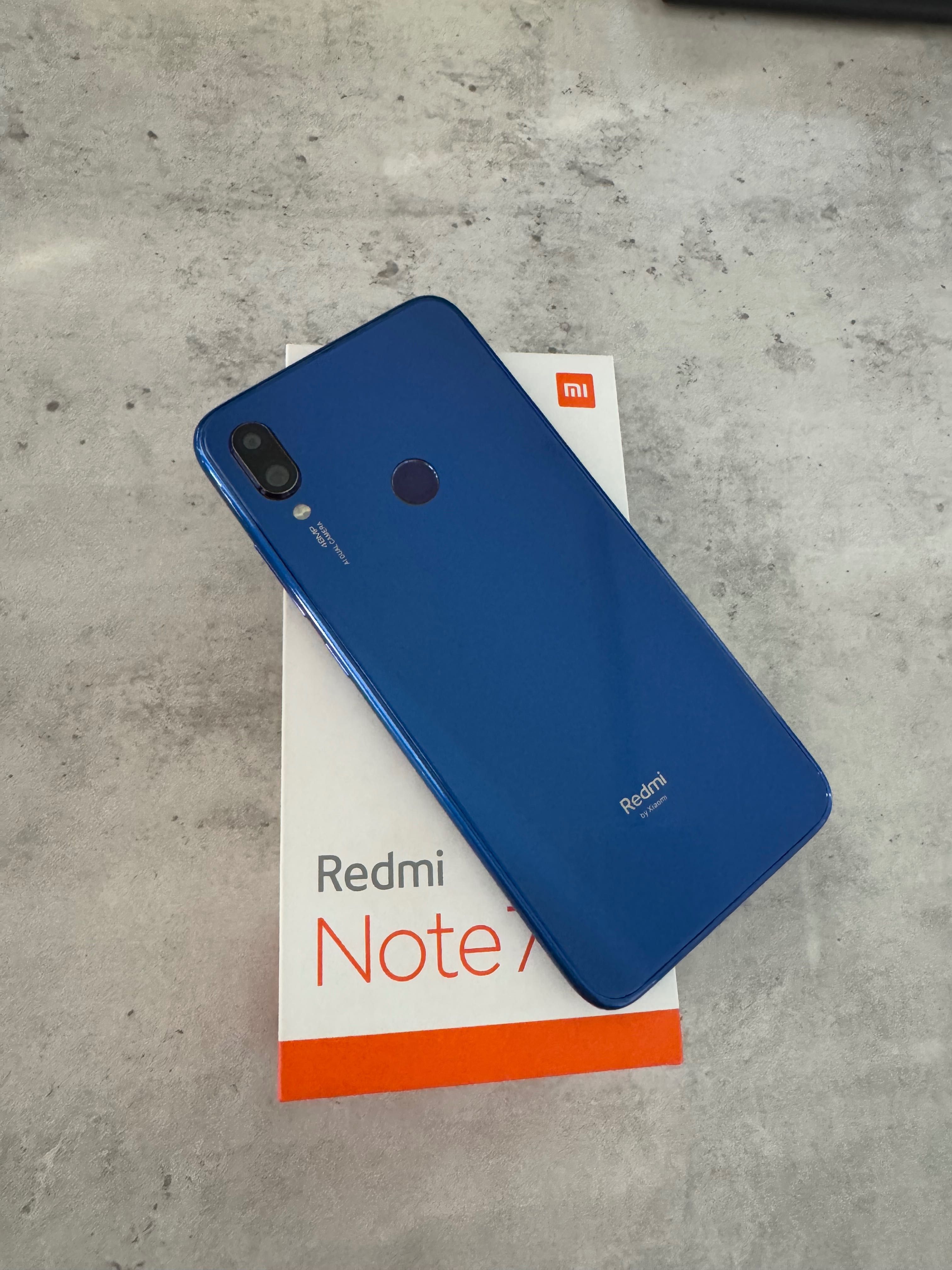 Redmi Note 7 Neptune Blue 4GB RAM 64GB ROM
