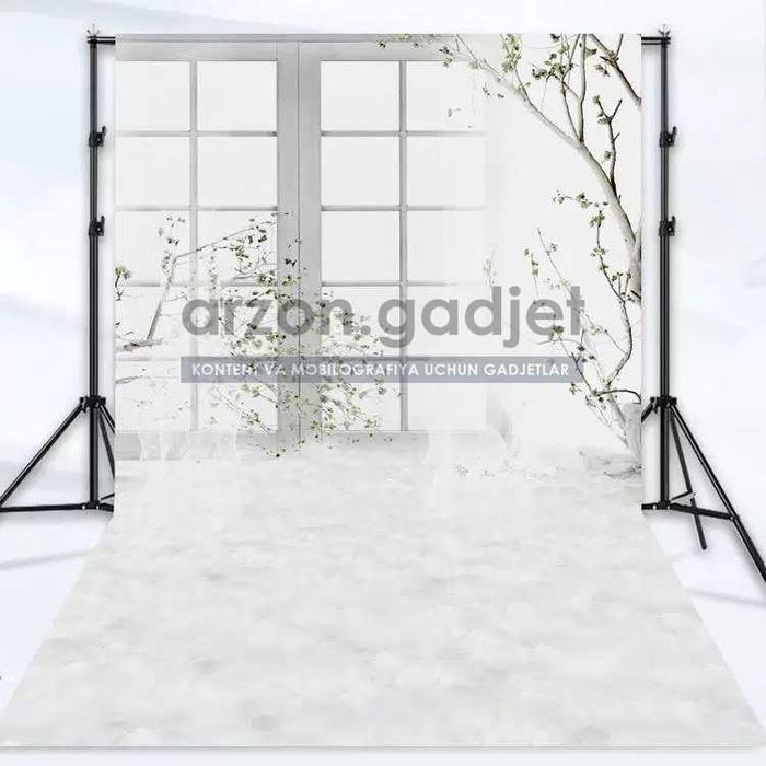 Tayor Fotofon + Fon ushlagich 2x2 | Готовый фотофон + фон стойка 2х2