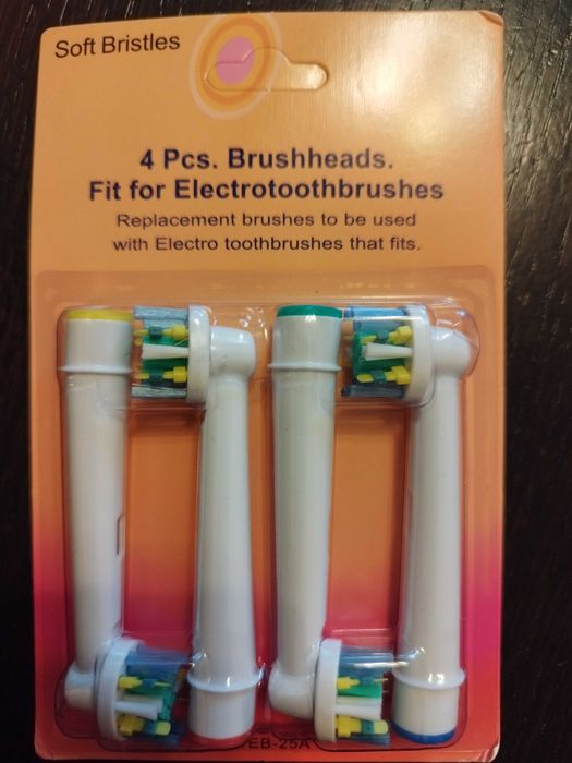 Сменяема приставка за електрическа четка за зъби Oral B, 4 бр.