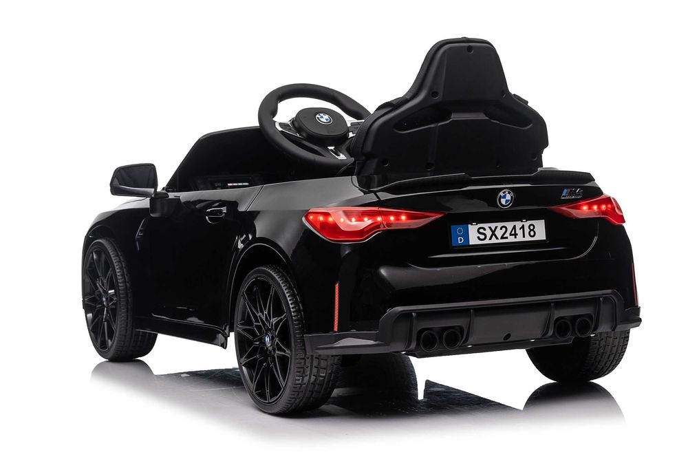 Masinuta electrica pentru copii, Bmw M4 90W 12V 7Ah PREMIUM Black