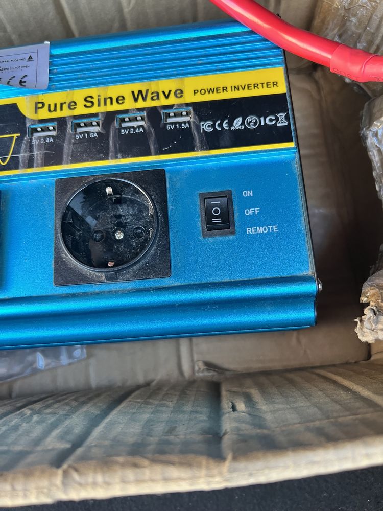 инвертор 12v-220v 5000w