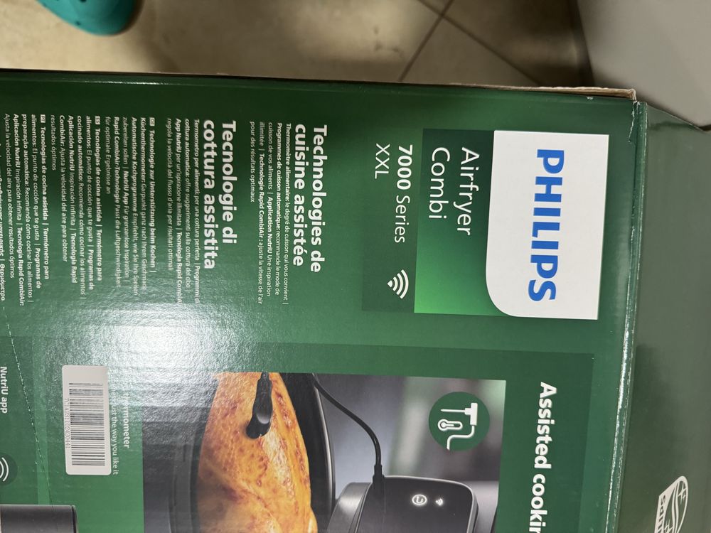 Hd9880 airfryer combi xxl 7000 garantie 2ani+extra garantie 2ani