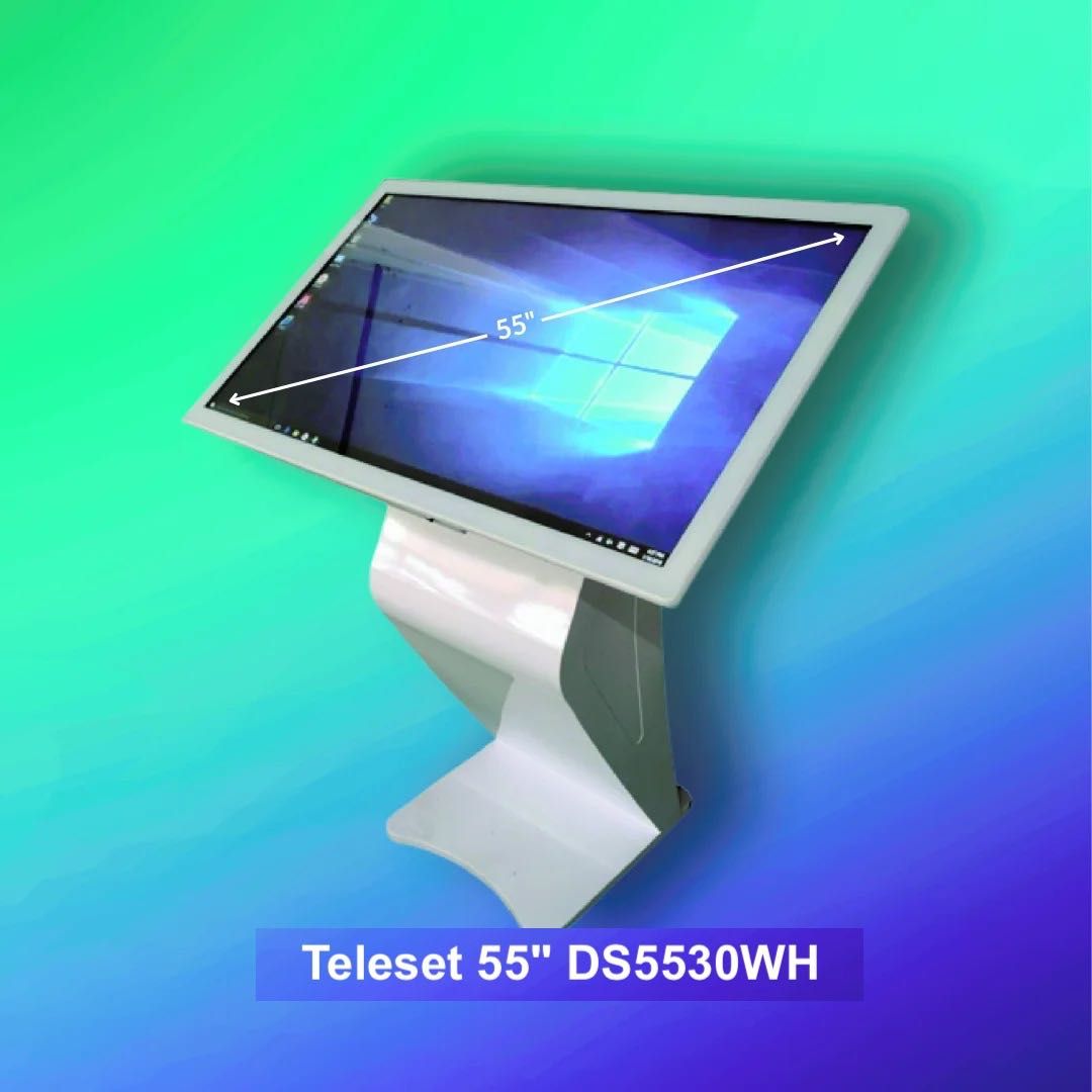 Новый интерактивный Инфокиоск Teleset 55" (DS5530WH)