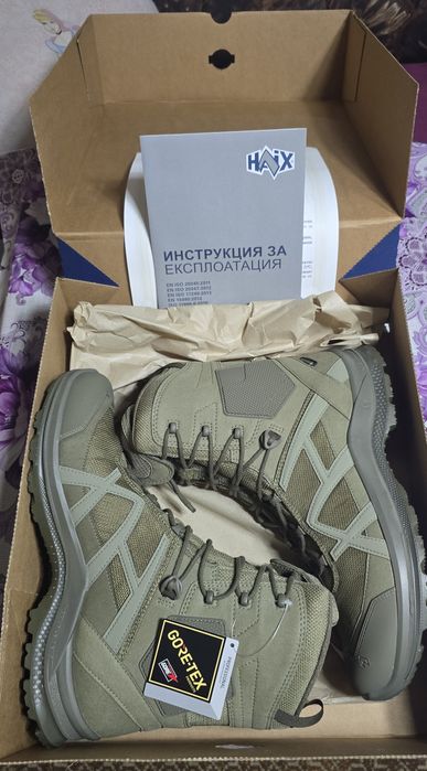 Тактически обувки "HAIX"- Nº-44; 28,5-стелка.

Mogen: Black Eagle A