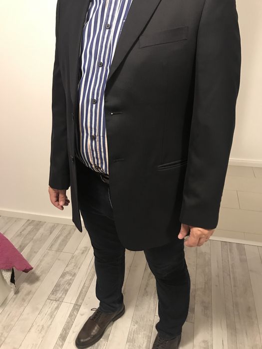 Sacou nou office si cravata cadou