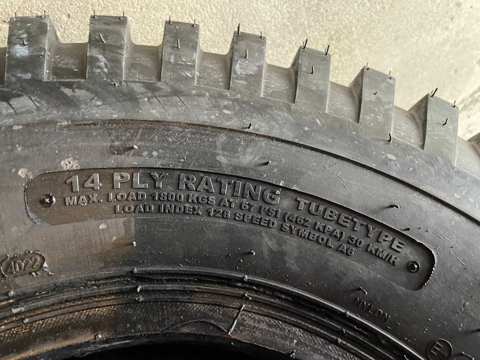 Anvelope noi de remorca cu 14pr OZKA 9.00-16
