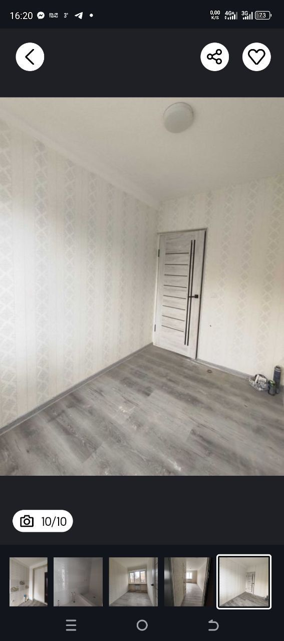 Продам 3 комнатную квартиру мирабатский район напротив парк фурката 2
