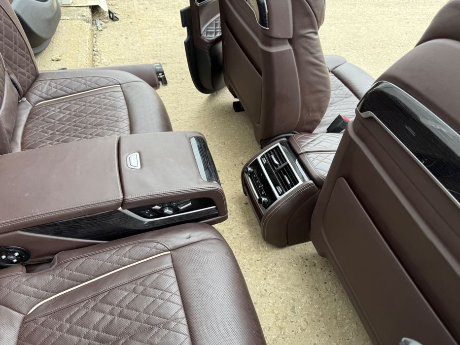 Interior complet full electric Bmw 7 Series G11 G12 bancheta reglabila