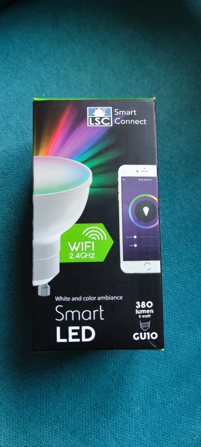 LSC Smart Connect - LED WIFI RGB лампа GU10 5W 380LM