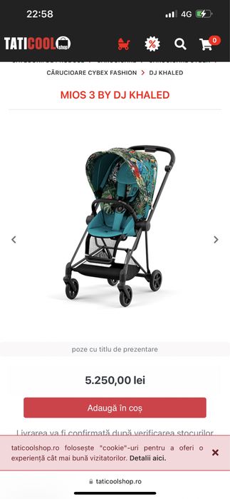 Vand Carucior Cybex Mios by DJ KLALED