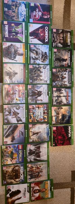 Xbox One X 1TB + Controller + 25 Jocuri fizice(Se pot vinde separat)