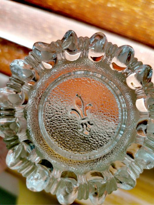 Антикварна кристална масивна тежка дизайнерска маркирана ваза колекция