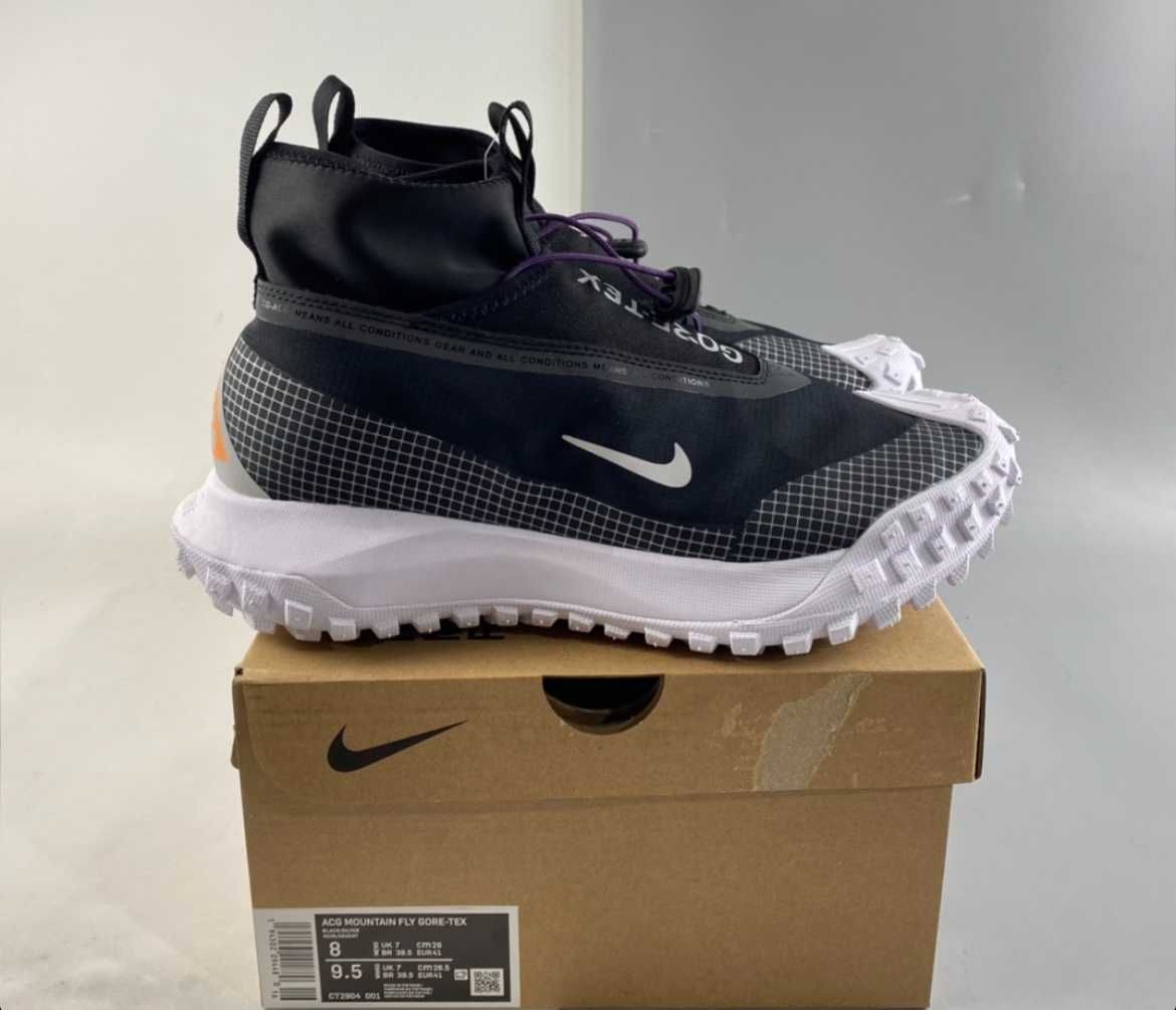 Мъжки маратонки Nike ACG Mountain Fly GORE-TEX Black/Metallic Silver