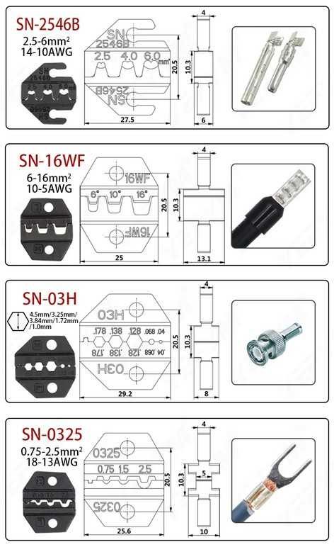 Комплект клещи за кримпване STELS SN-48B Pro