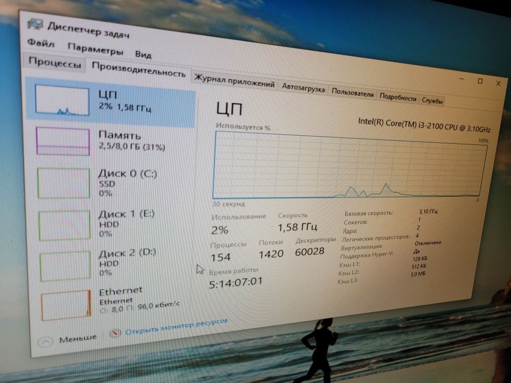 Kompyuter arzon M2 ssd 256Gb