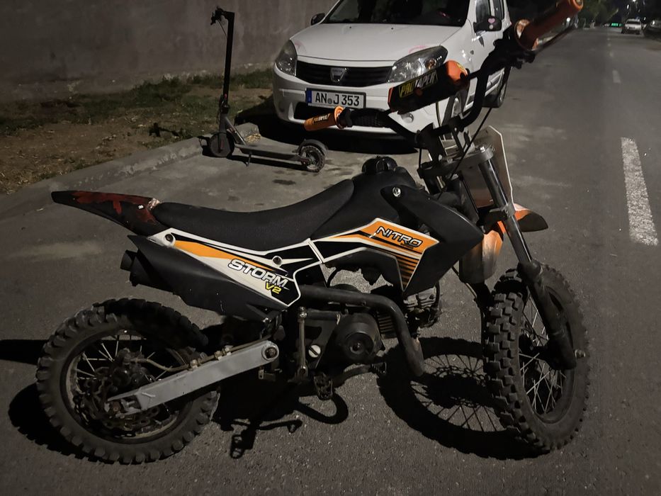 Motocross semi-automat  125 set 107